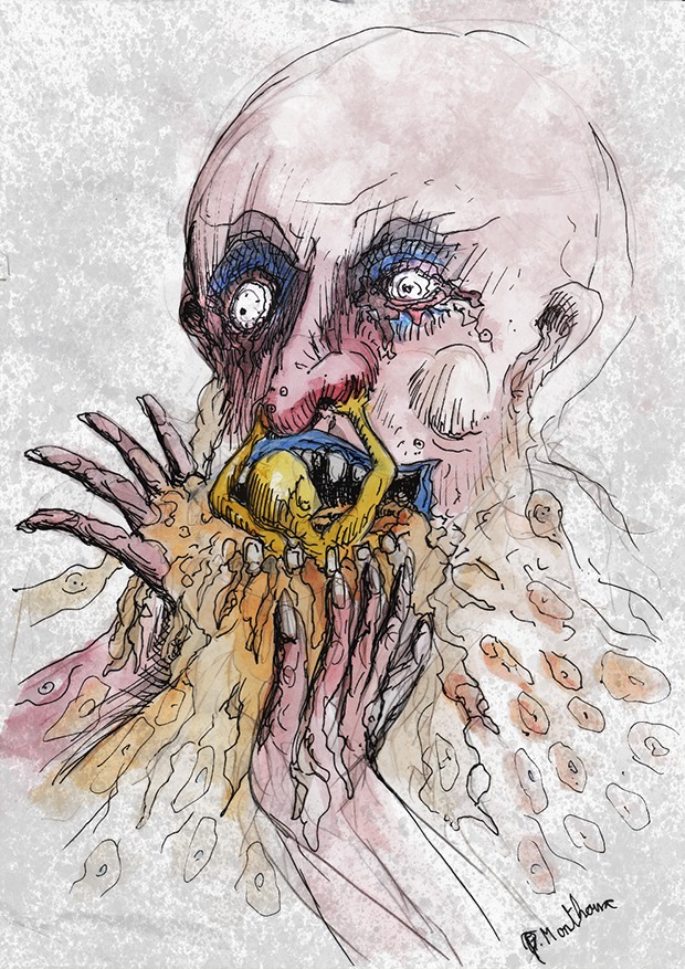 un dessin de François Monthoux